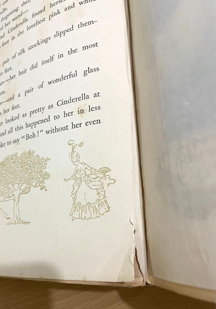 NO210 レア 超希少 アンティーク 古書 洋書 絵本 グリム童話 シンデレラ