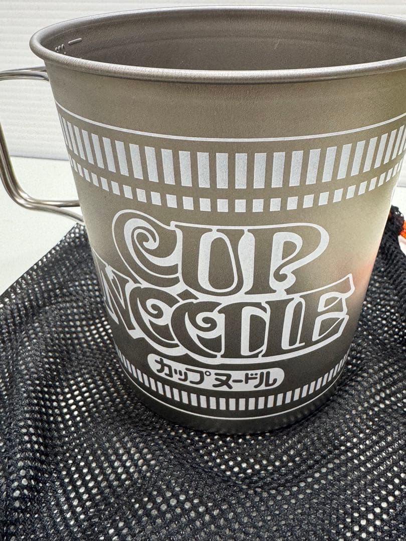 『廃盤品 』NISSIN カップヌードル型チタンクッカー SCS-070NI