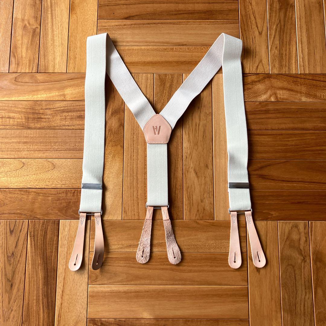 小物 HUMVENT SUSPENDERS NATURAL