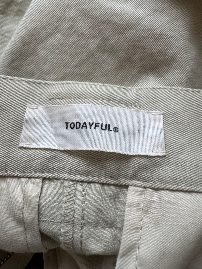パンツ todayful Doubletuck Chino Pants 38