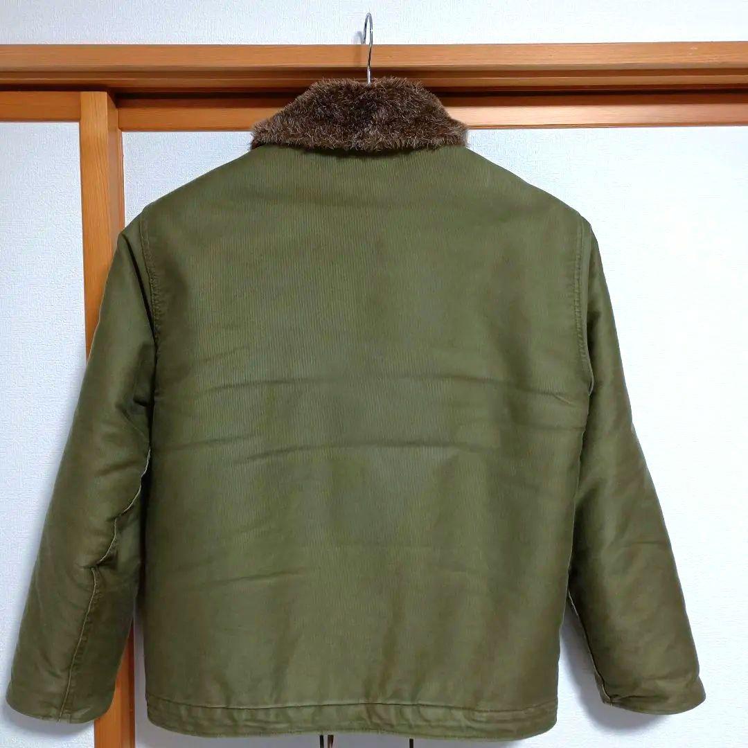 ヒューストン HOUSTON N-1デッキ ジャケット オリーブ　サイズ36