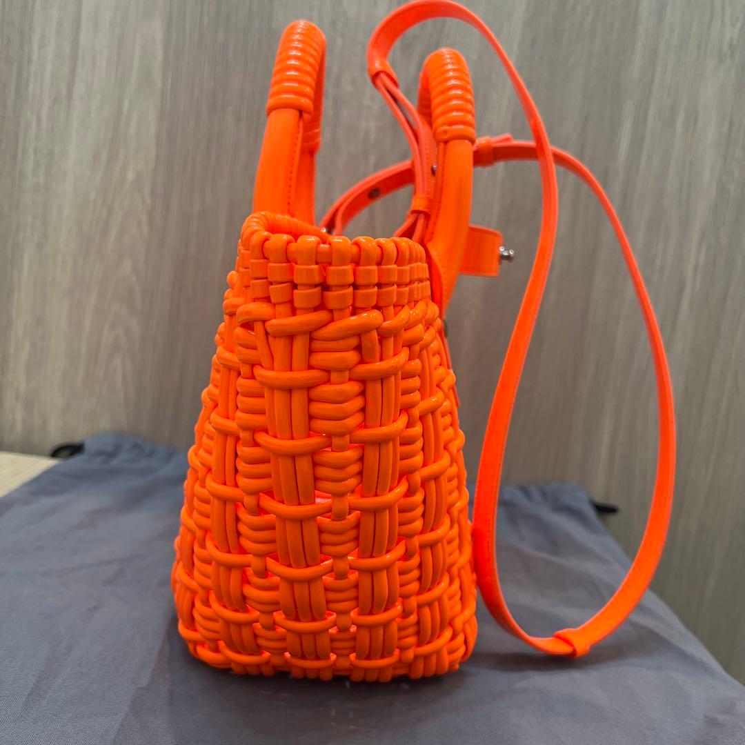 【極美品】BALENCIAGA バレンシアガ ビストロ XS かごバッグ