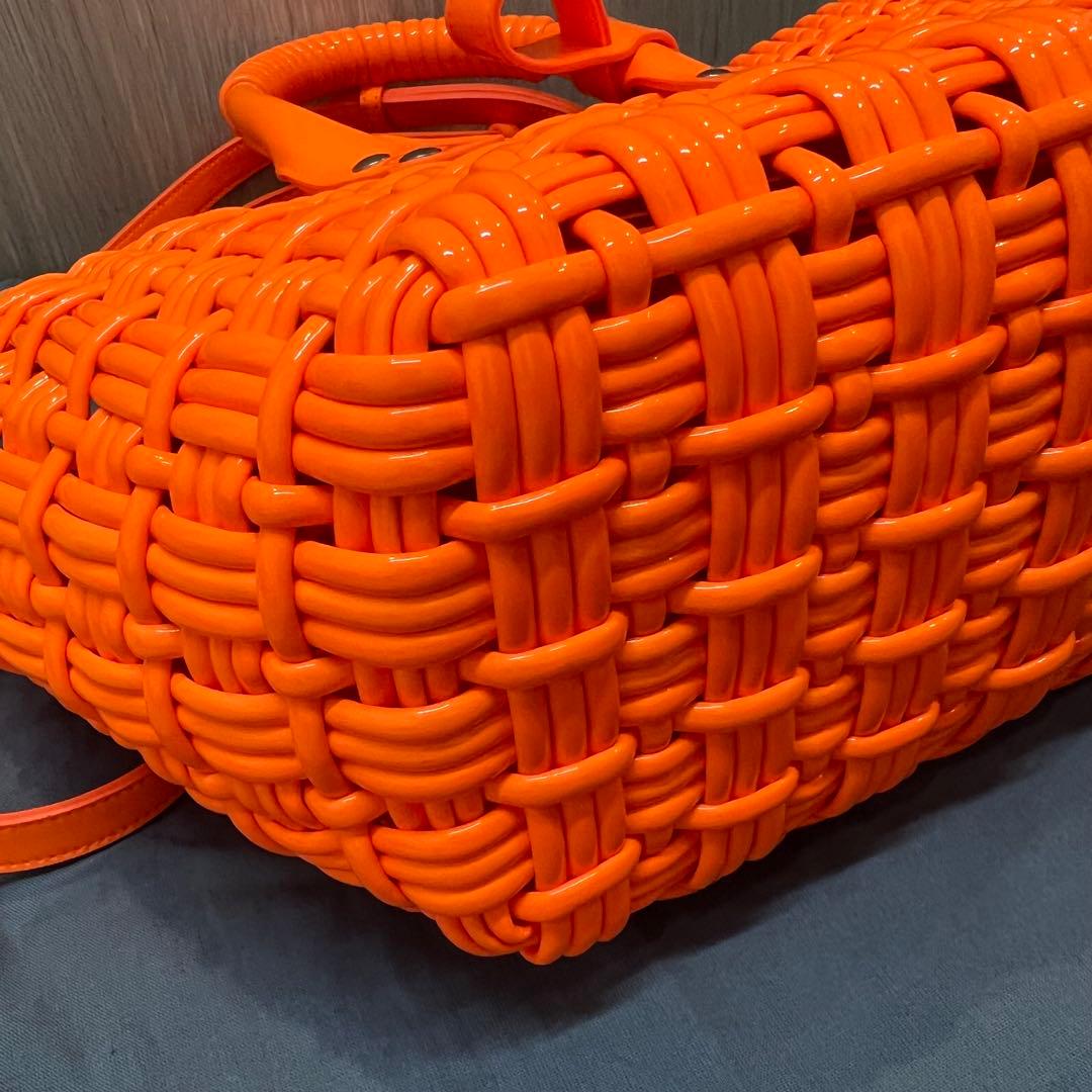 【極美品】BALENCIAGA バレンシアガ ビストロ XS かごバッグ