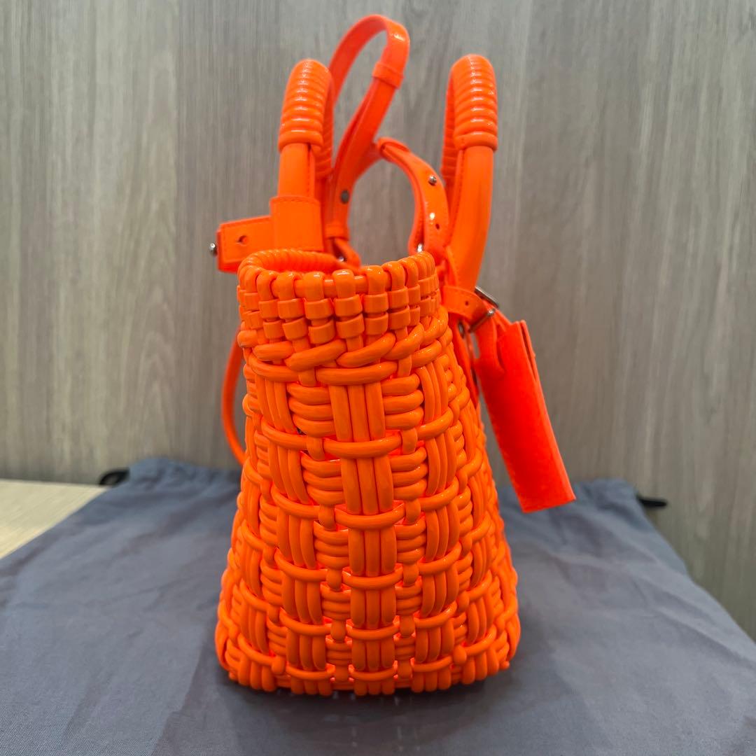 【極美品】BALENCIAGA バレンシアガ ビストロ XS かごバッグ