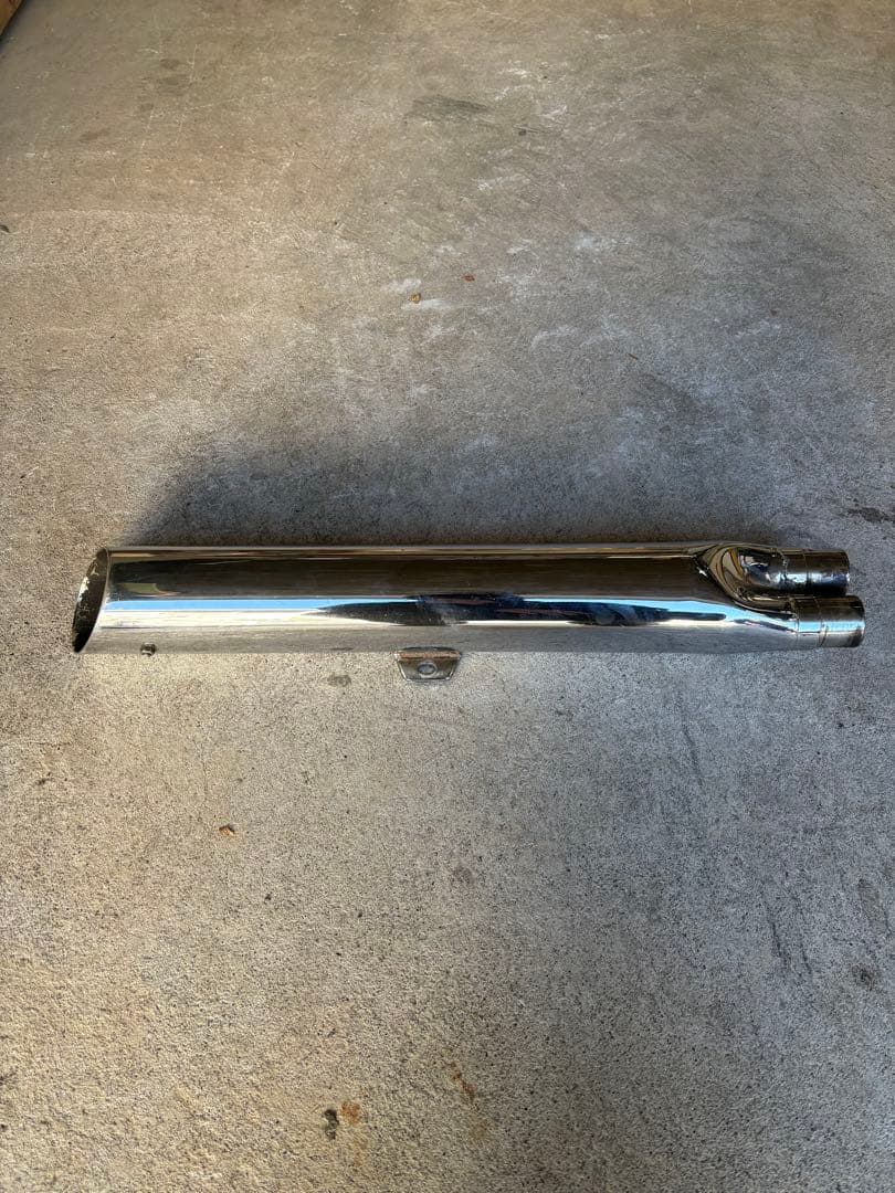 シャドウ400マフラー、ケンティックマフラー MSK