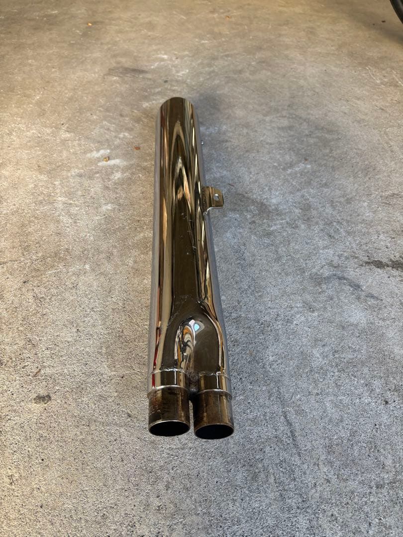 シャドウ400マフラー、ケンティックマフラー MSK