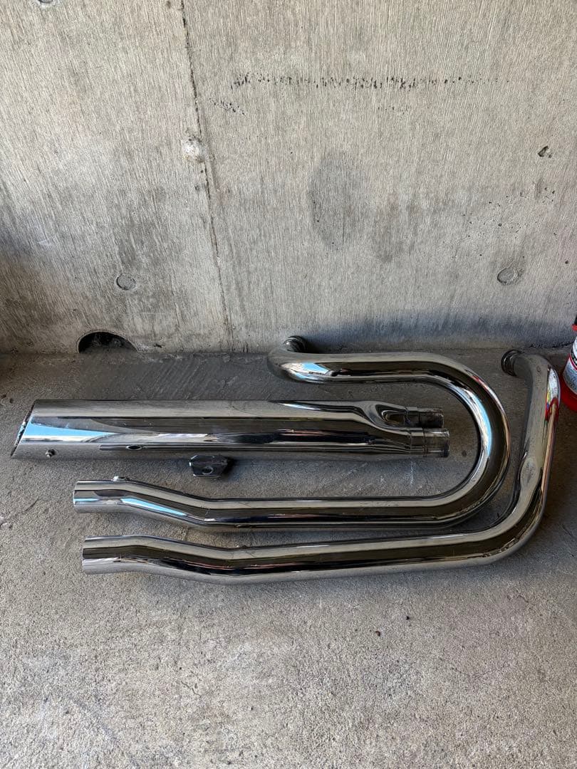 シャドウ400マフラー、ケンティックマフラー MSK