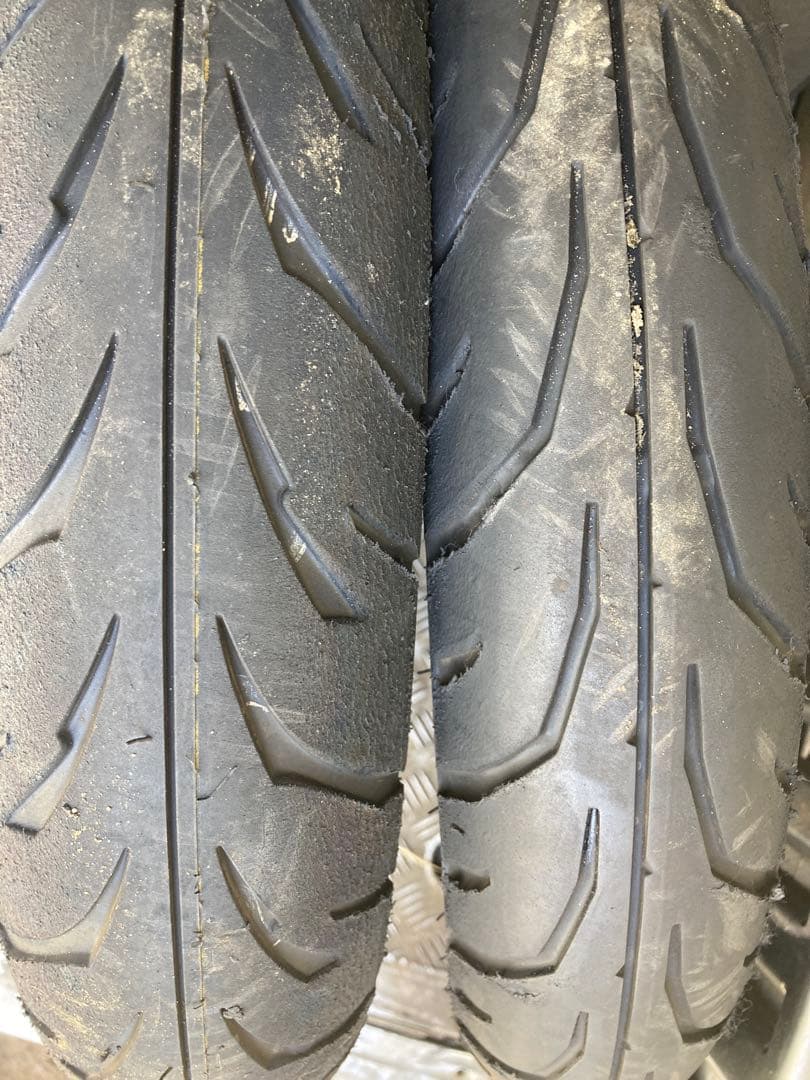 キレイ　NS-1 ホイール セット　エアバルブ新品交換　タイヤもバリ溝