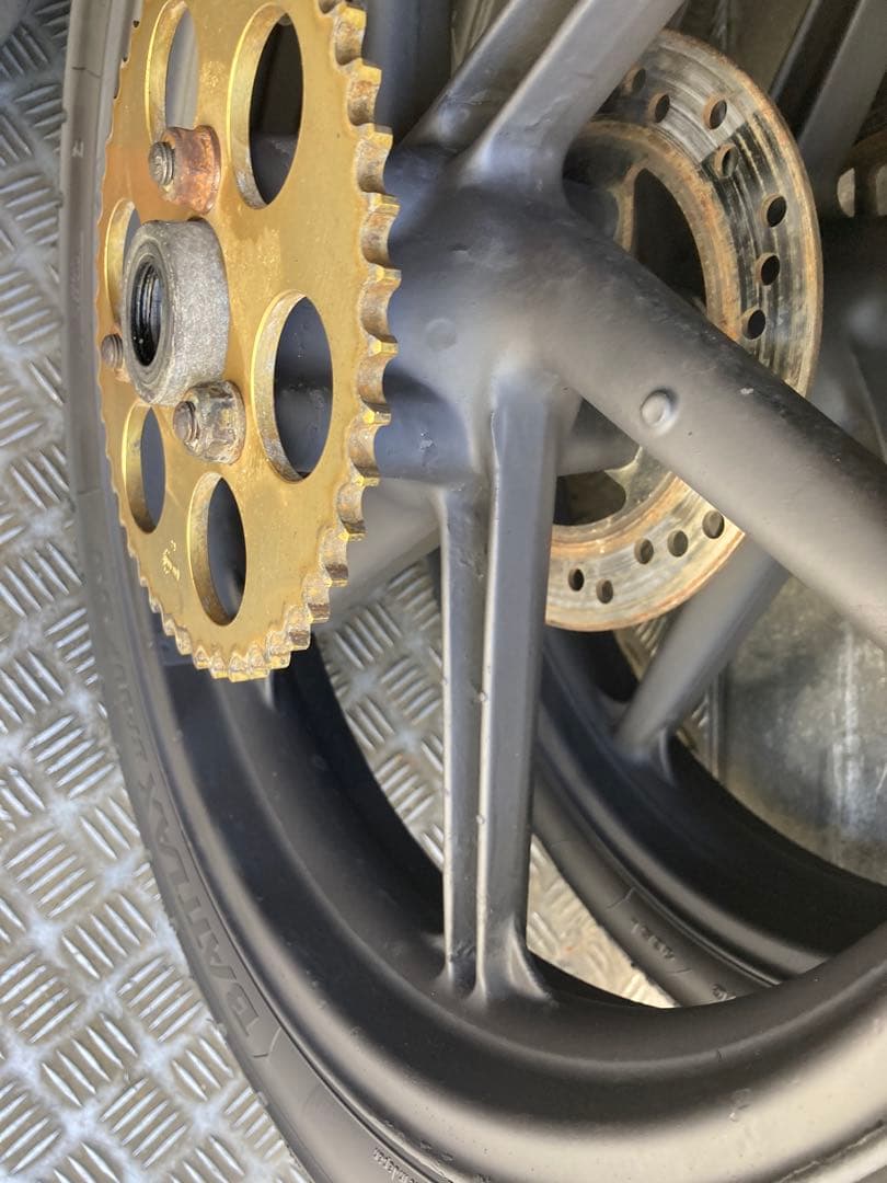 キレイ　NS-1 ホイール セット　エアバルブ新品交換　タイヤもバリ溝