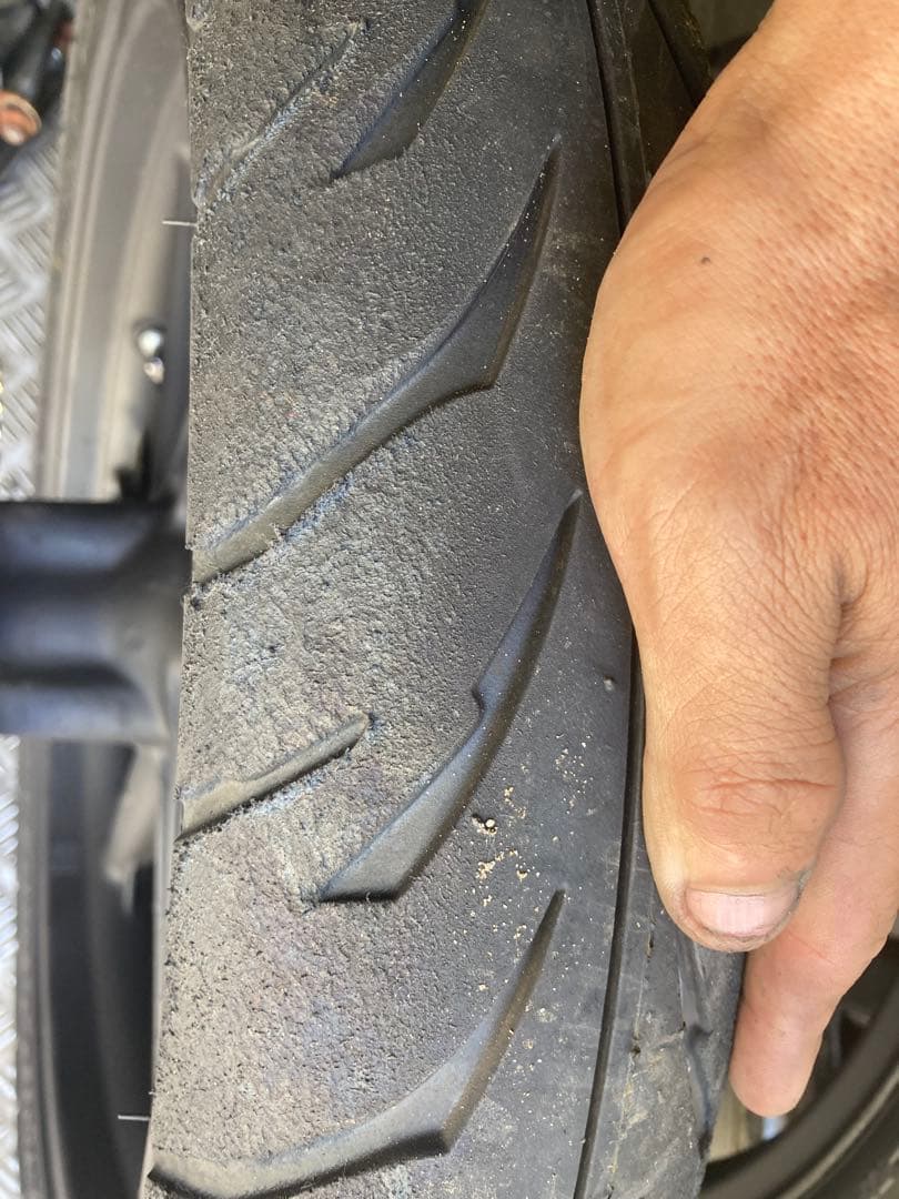 キレイ　NS-1 ホイール セット　エアバルブ新品交換　タイヤもバリ溝