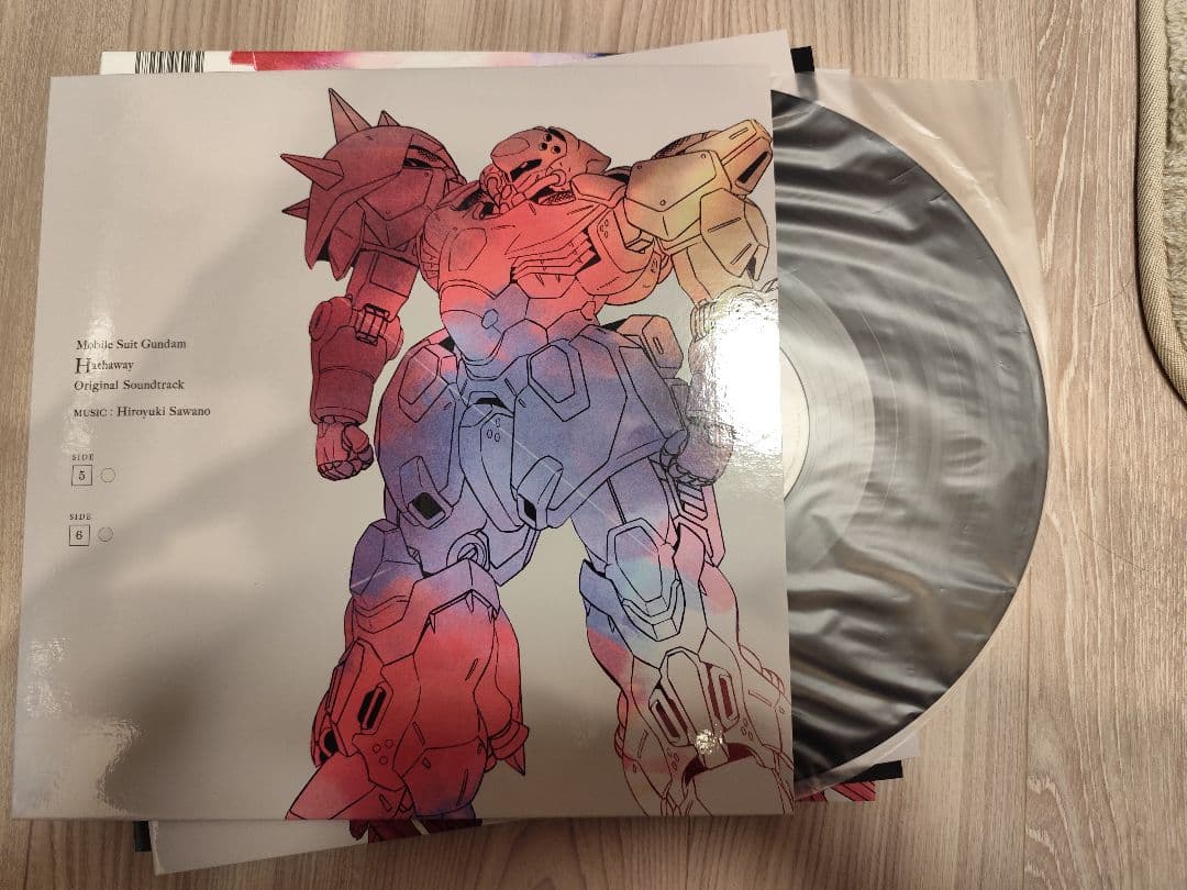 機動戦士ガンダム 閃光のハサウェイ オリジナルサウンドトラック アナログ盤 新品