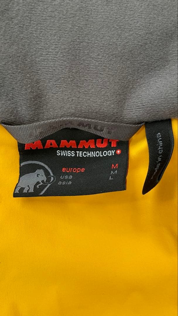 MAMMUT マムート　イエローM（AsiaL）1010-07780