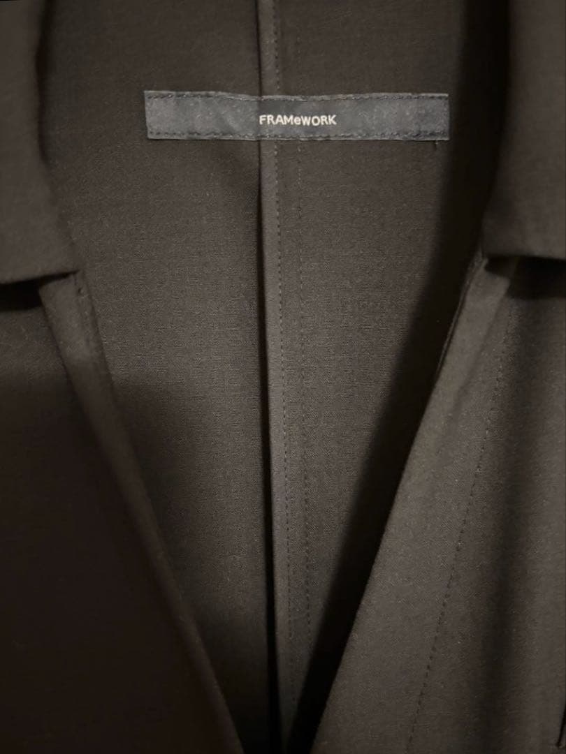 【新品タグ付】FRAMeWORK フレームワーク　ブラック オールインワン