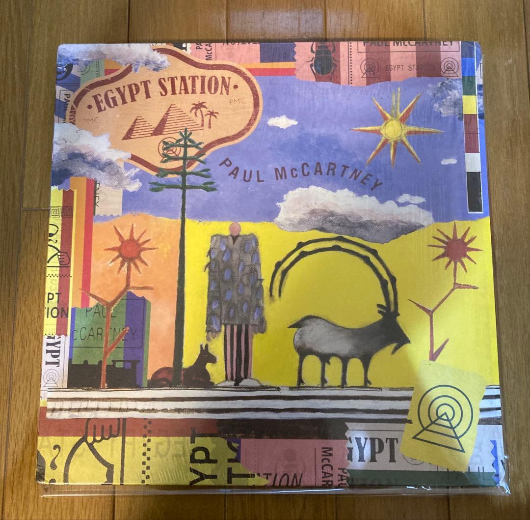 稀少グリーンEgypt StationポールマッカートニーBeatlesレコード