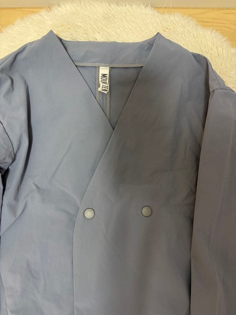 美品　MOUN TEN. セットアップ スーツ 125 水色　日本製