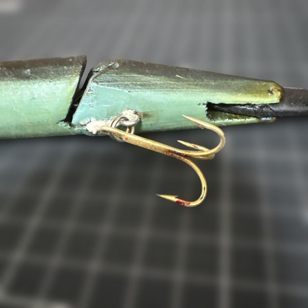 希少　アランコール　ACプラグ ACミノー グリーン・ブラック系　オールド