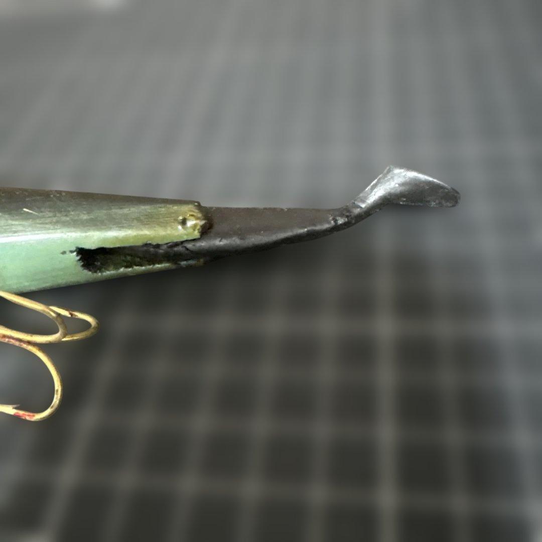 希少　アランコール　ACプラグ ACミノー グリーン・ブラック系　オールド