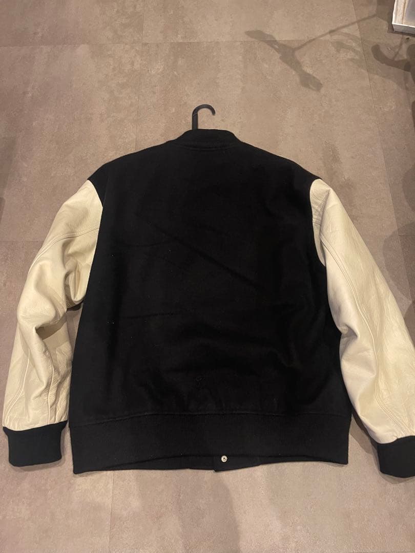 WACKO MARIA スタジャン ブラック/ホワイト