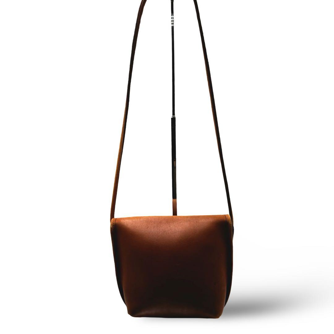 【ヴィンテージ】オールドコーチ　ショルダーバッグ　レザー　ターンロック　ブラウン