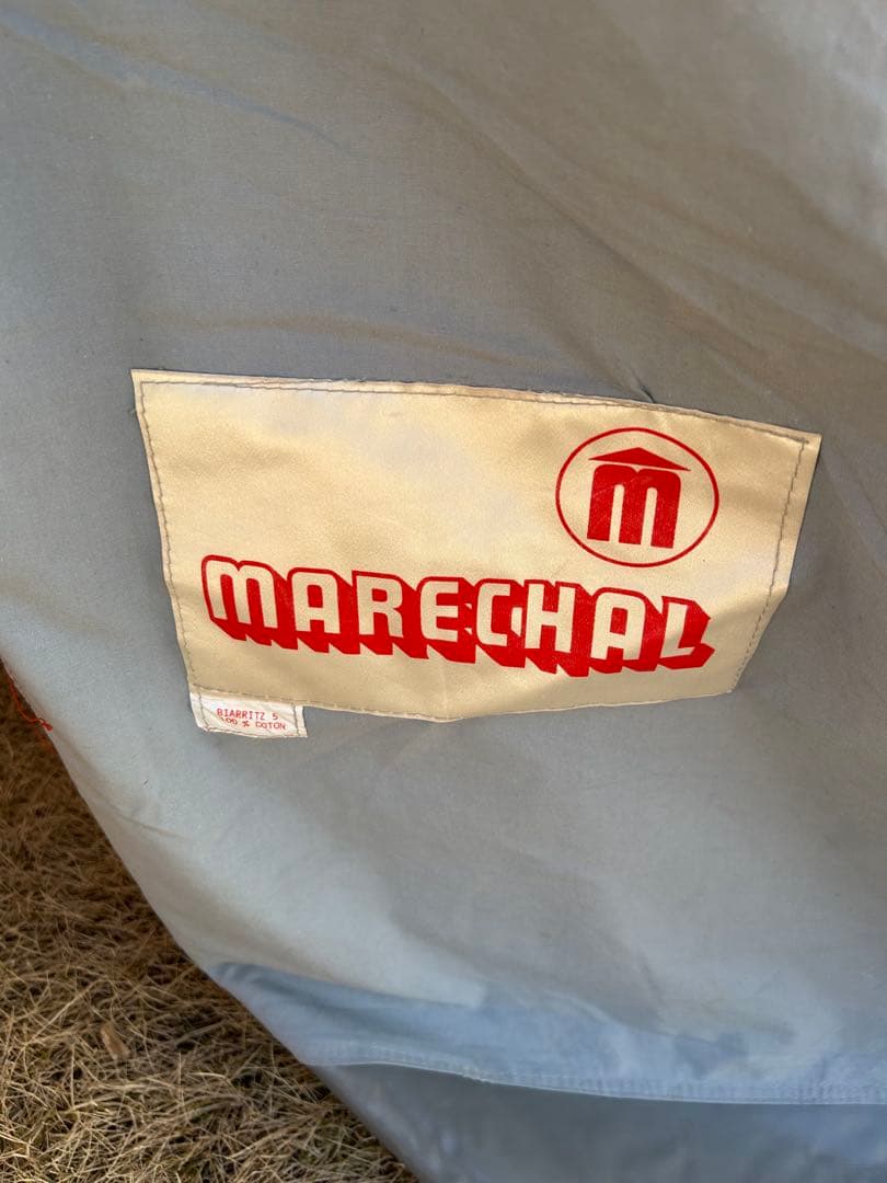 【マルシャル 】ビアリッツ5 ロッジテント ストライプ ヴィンテージ幕