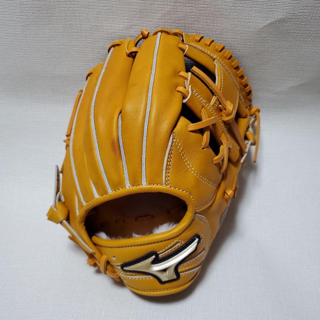 Mizuno Global Elite 軟式グローブ 内野手用[やや色焼けあり]
