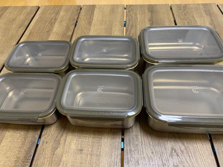 Cuitisan ステンレス 調理容器　6点セット