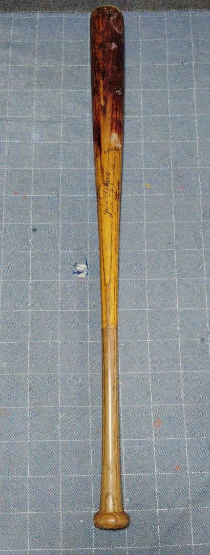 希少品 ジュン・イシイ製 硬式用圧縮バット 本物の長嶋茂雄氏実使用バット