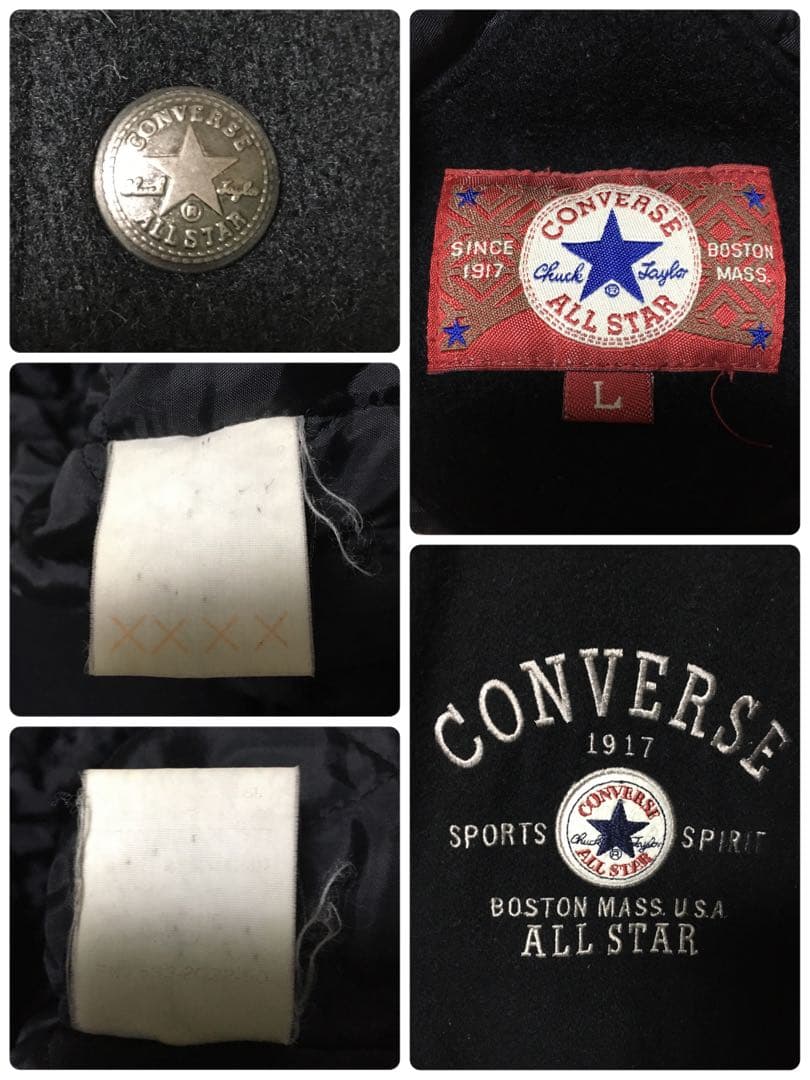 コンバース CONVERSE スタジャン レザー ウール オールスター