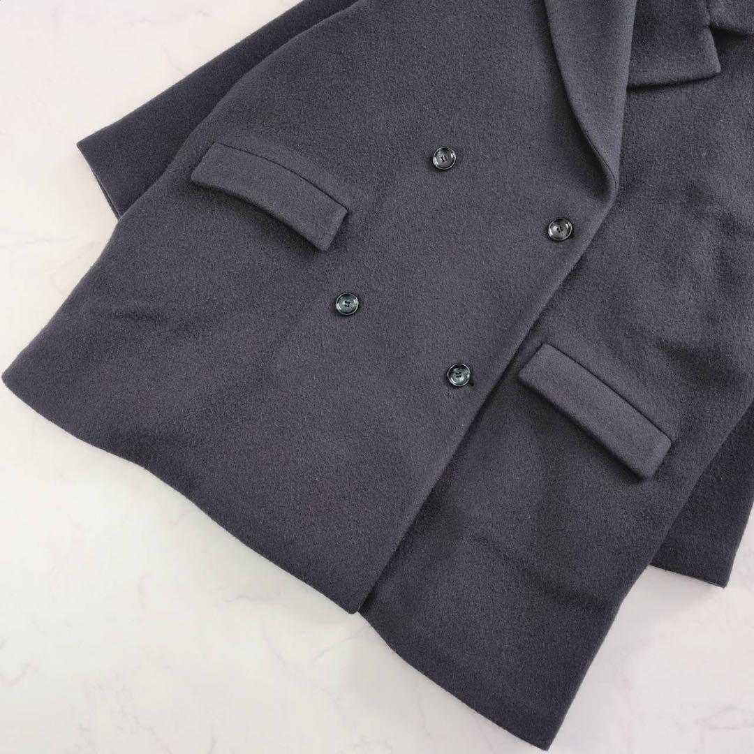 【人気✨】RIM.ARK Wide double-breasted CT グレー