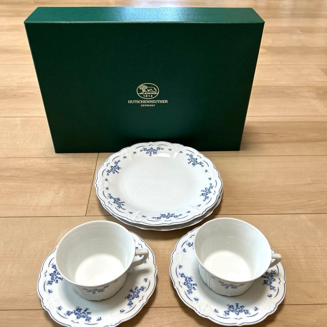 【新品未使用】hutschenreuther カップ&ソーサー プレート