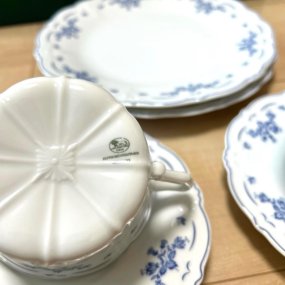 【新品未使用】hutschenreuther カップ&ソーサー プレート