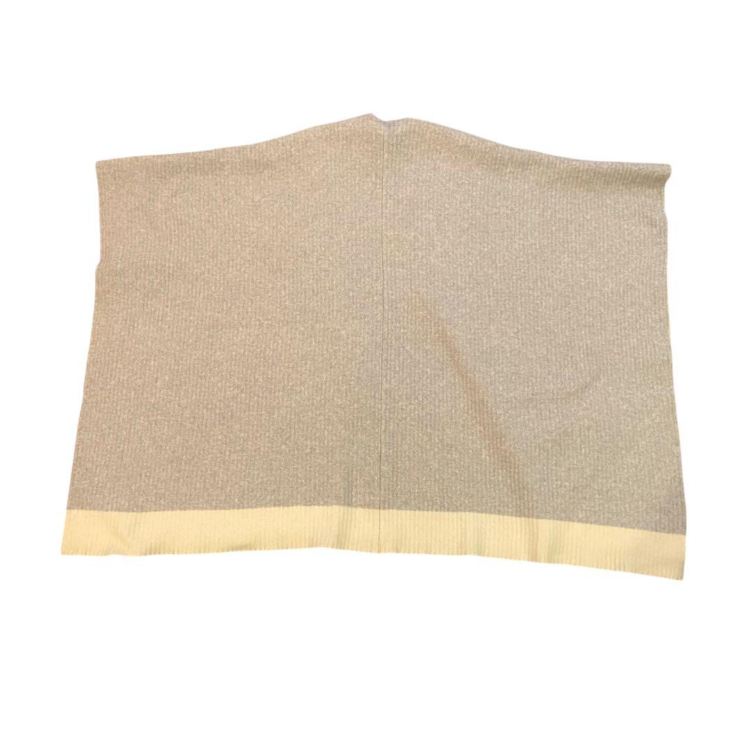 【美品 】ランバンコレクション カシミヤ混 ケープ　ポンチョ　羽織　イタリア製