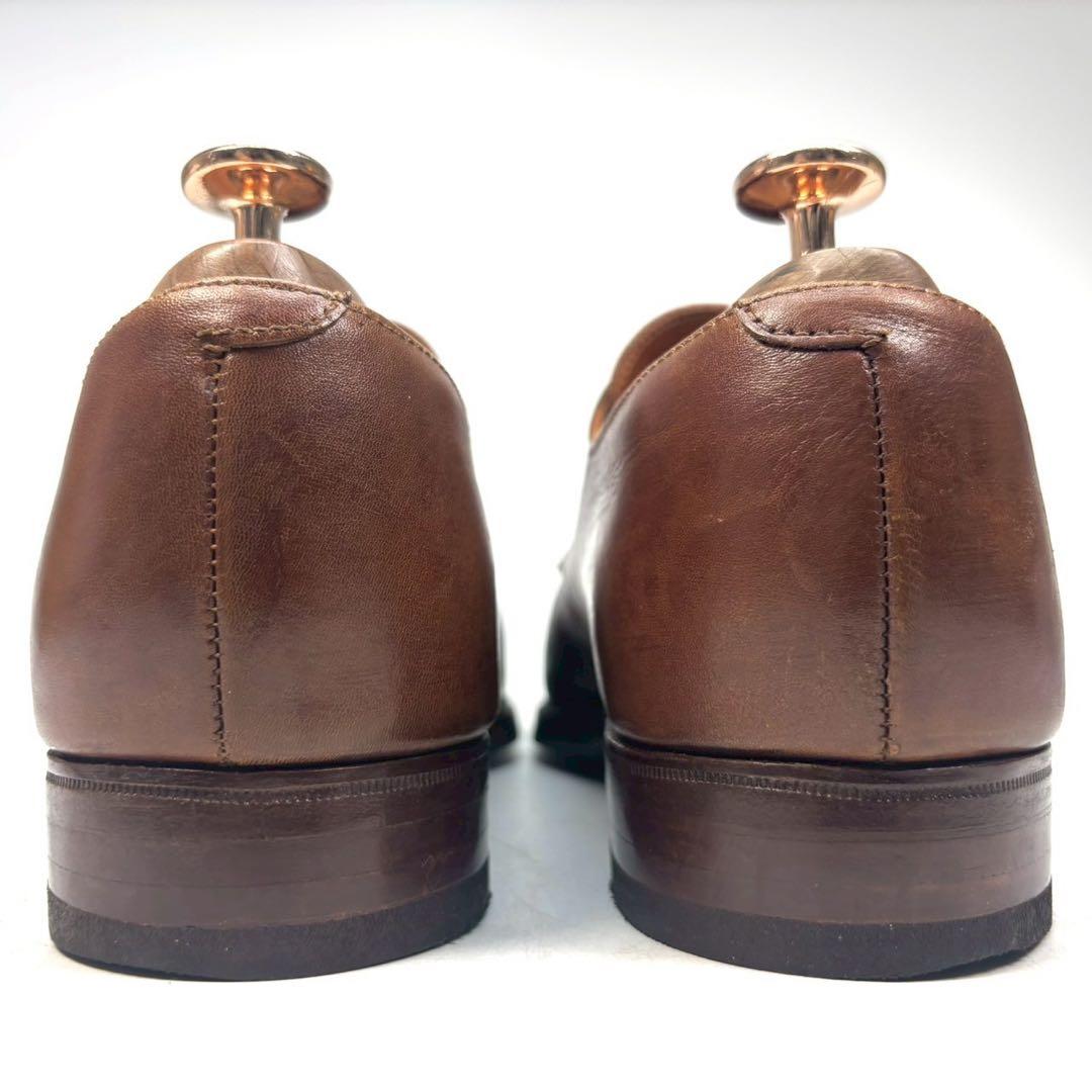 クロケット&ジョーンズ　別注　ロイドフットウェア　革靴　シングルモンク