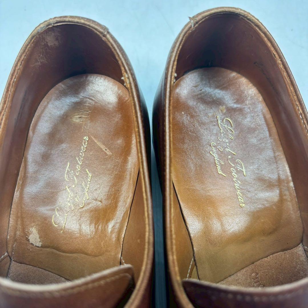 クロケット&ジョーンズ　別注　ロイドフットウェア　革靴　シングルモンク