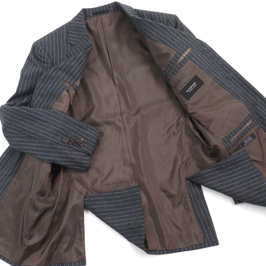 BURBERRY BLACK LABEL ストライプスーツ 成人式