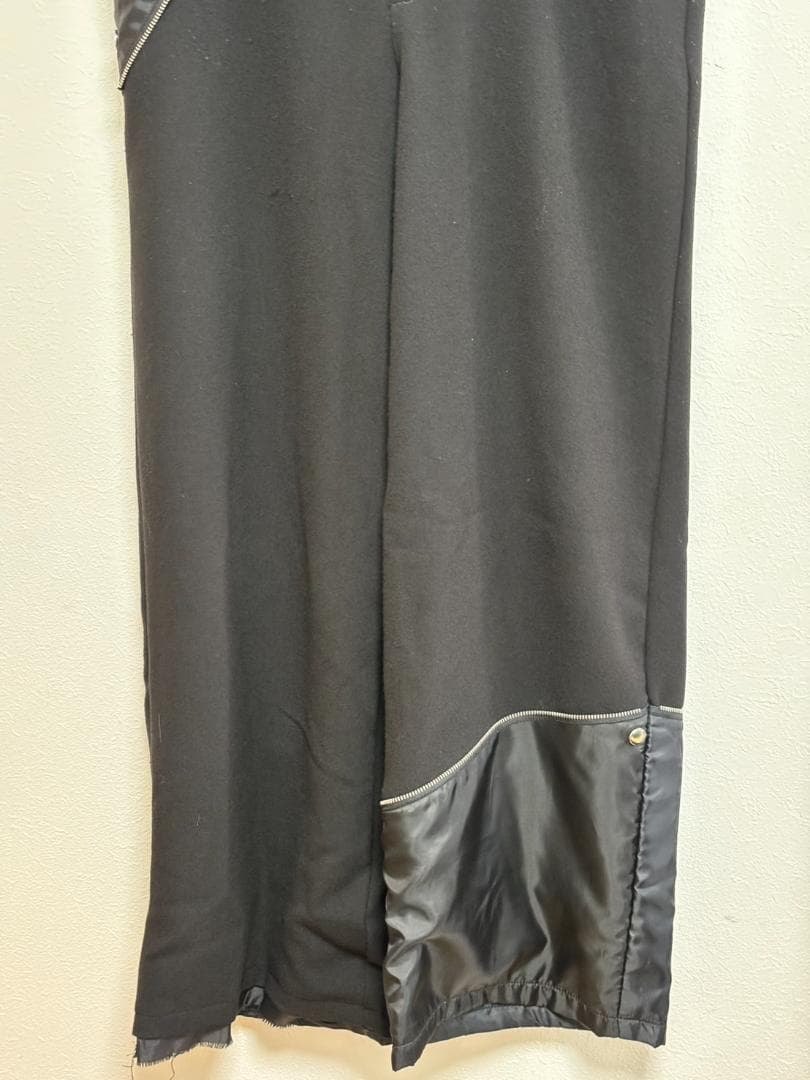 grancy リバースレイヤードデザインスラックス