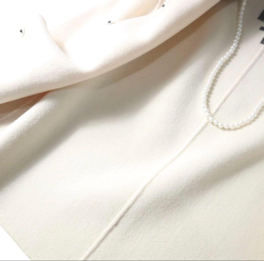 新品同様❗️MaxMaraクチートアマーノ　ダブルフェイスショートコート　ブルゾン