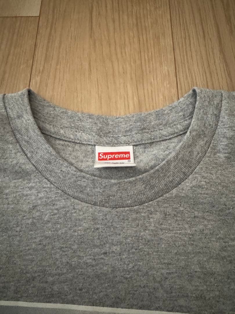 Supreme 瞑想者プリント Tシャツ グレー