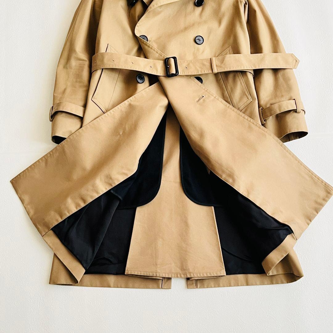 ✨美品✨HYKE トレンチコート ベージュ M ライナー付き レギュラーフィット