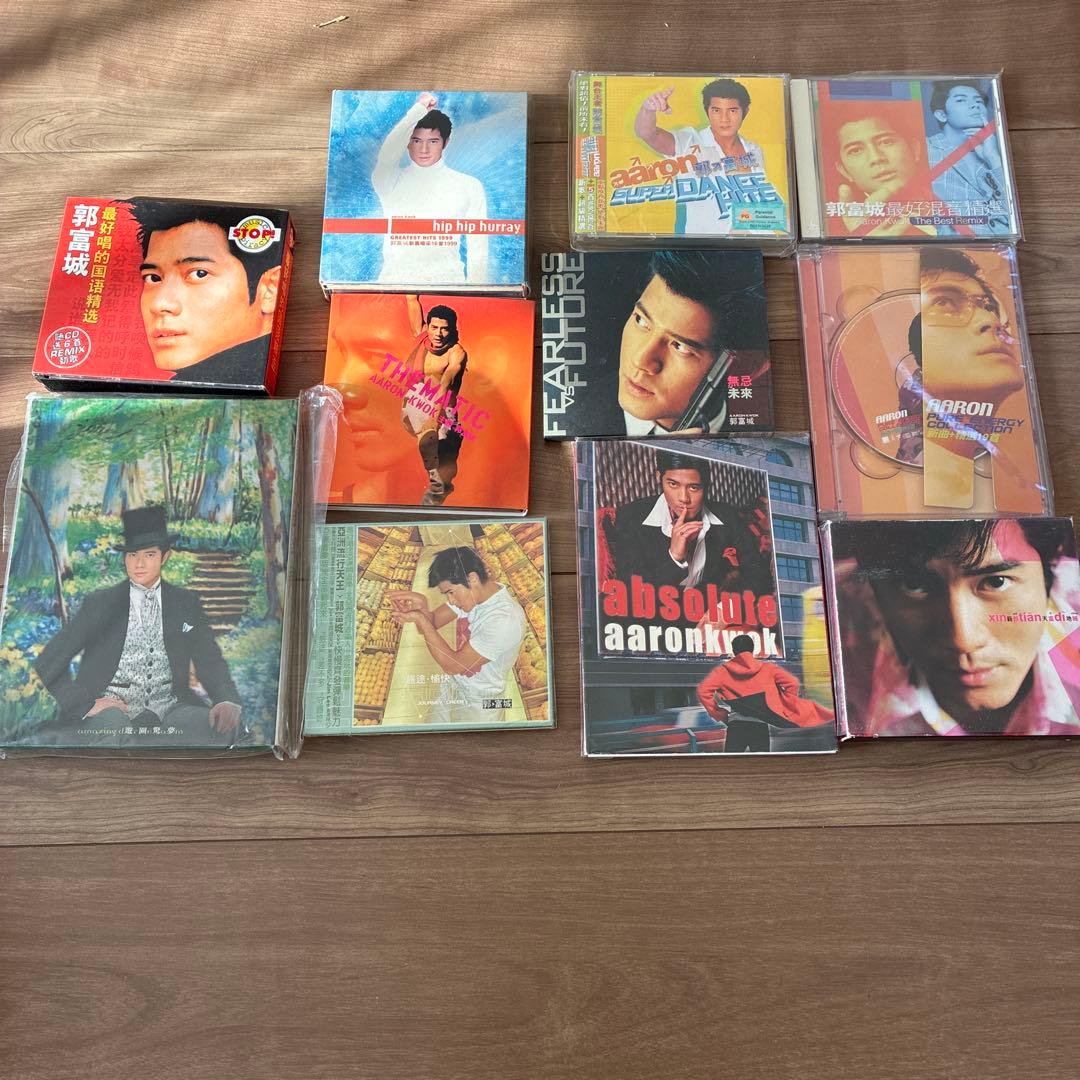 郭富城 アーロン・クォック　 11枚　CD アジアボックス