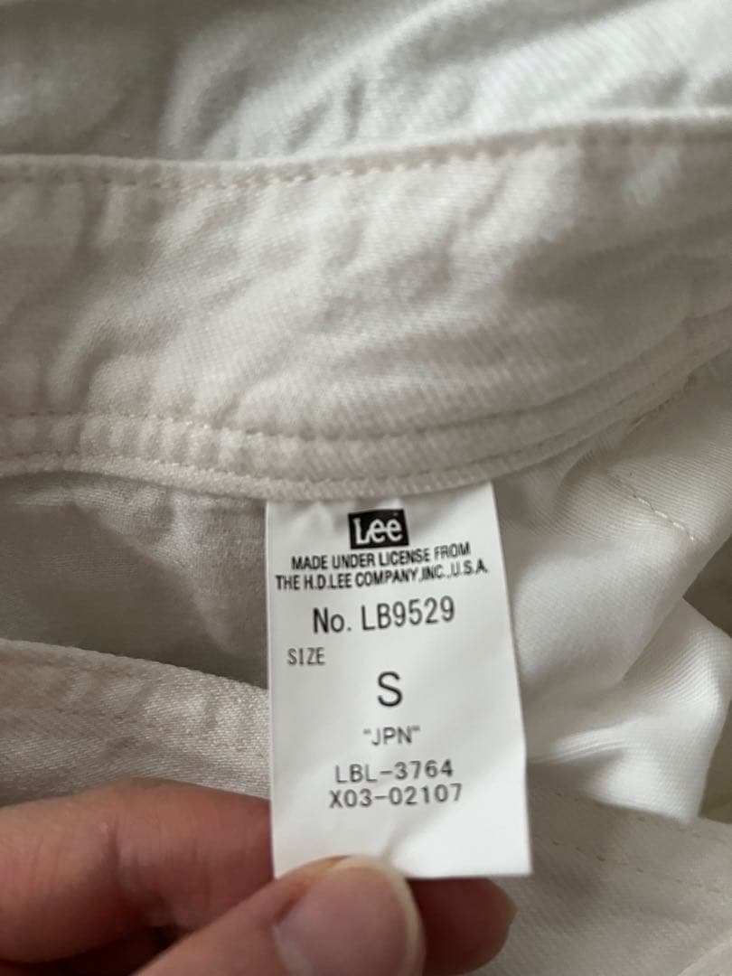 HANNAH RHC Lee ホワイト サロペット