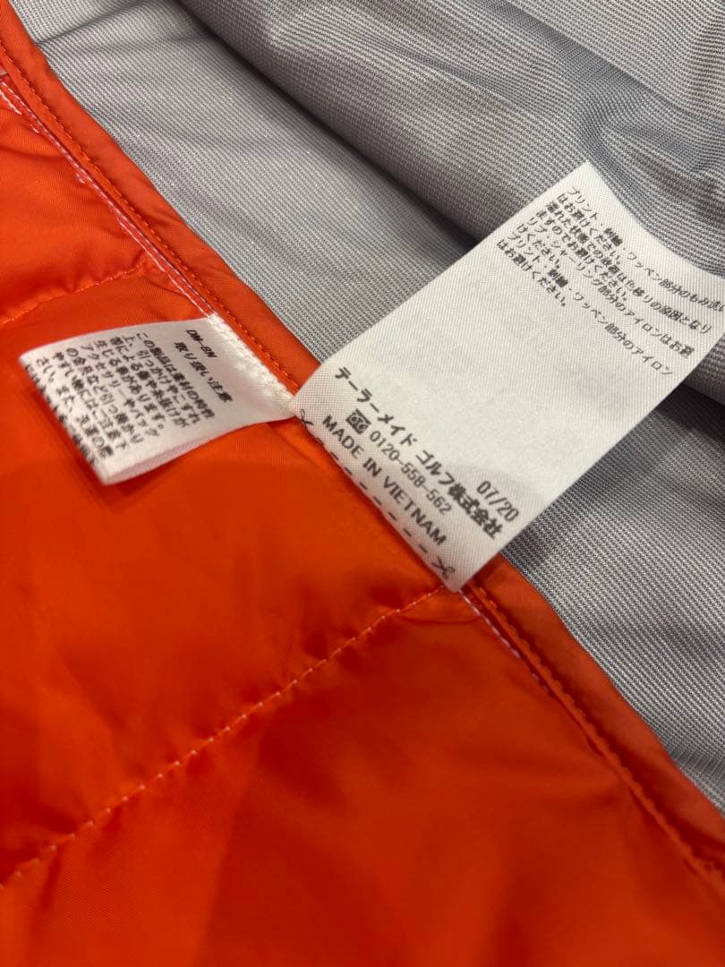 TaylorMade レディース ダウンベスト ホワイト