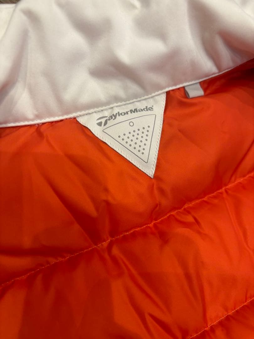 TaylorMade レディース ダウンベスト ホワイト