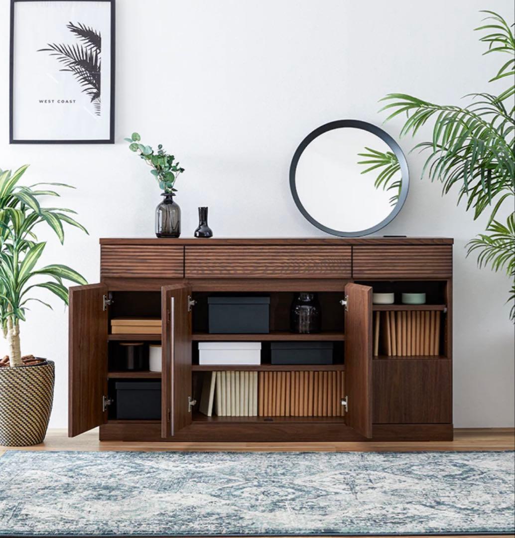 大川家具　モーブル　サイドボード　北欧