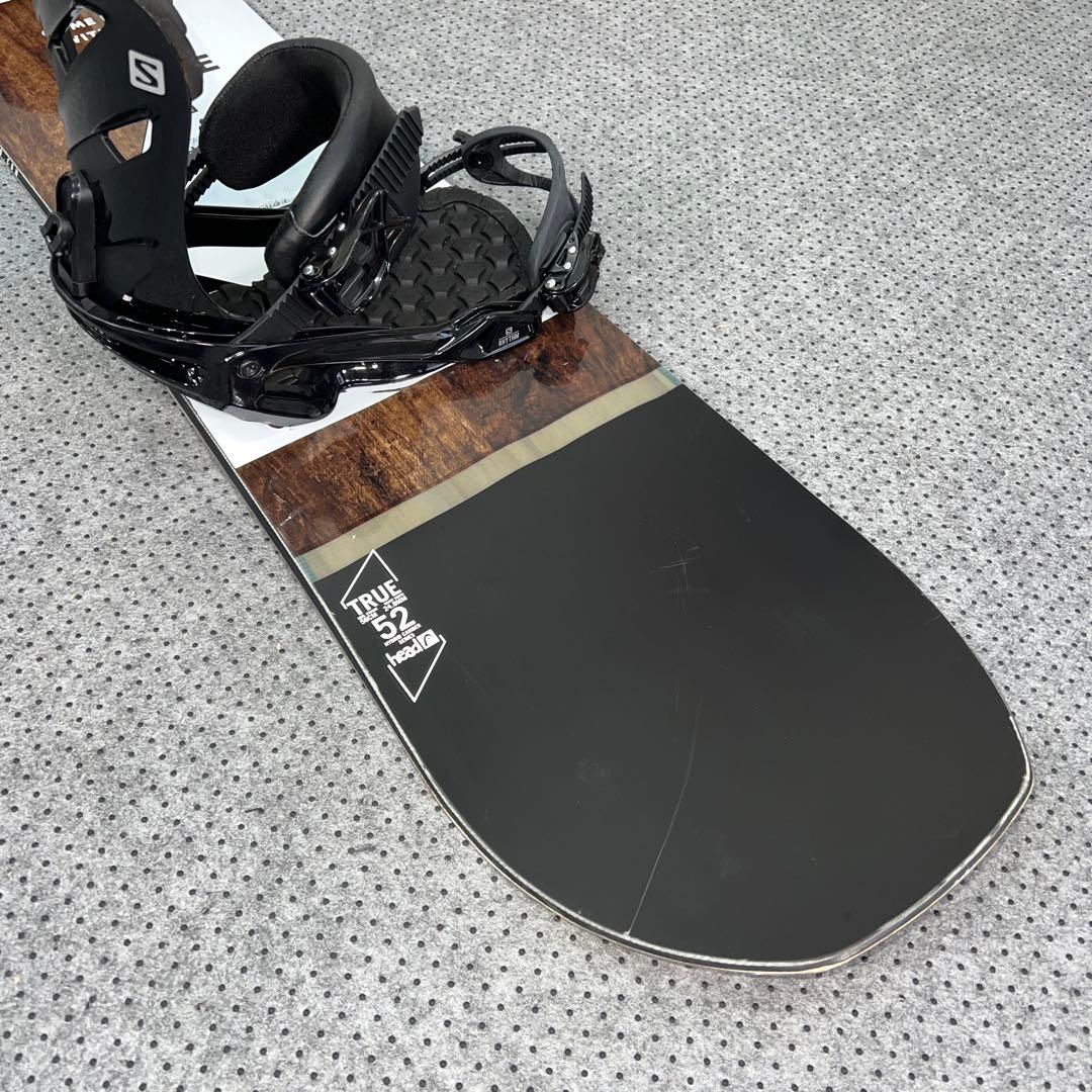 ５回使用 152cm head TRUE×SALOMON RHYTHM Mサイズ