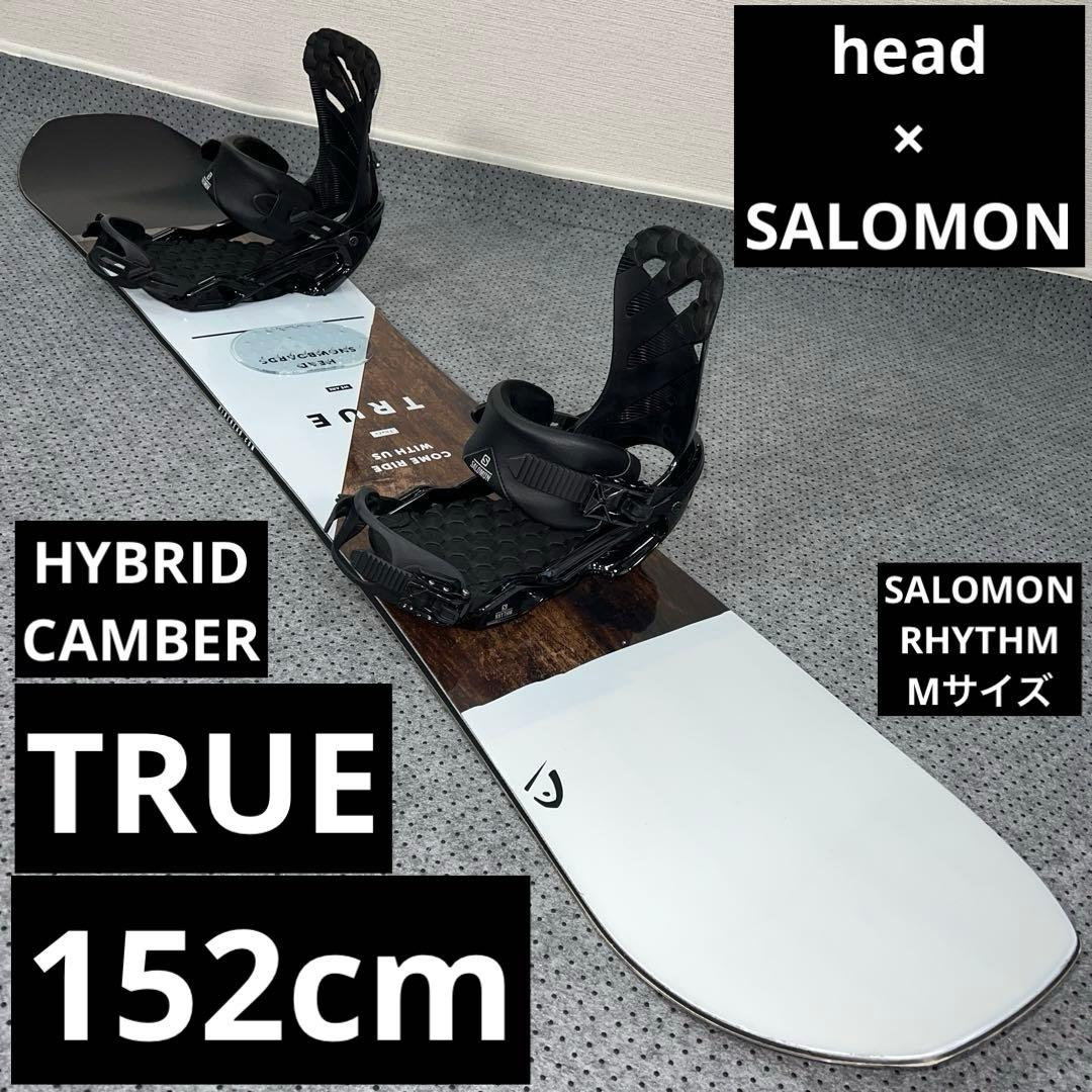 ５回使用 152cm head TRUE×SALOMON RHYTHM Mサイズ