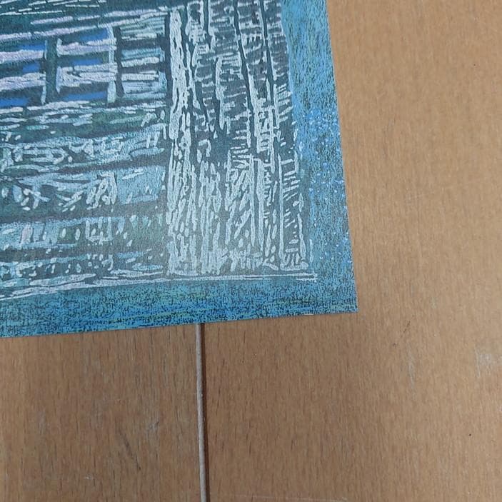 値引き 当時物　魔女の宅急便 ウルスラの絵 付録ポスター