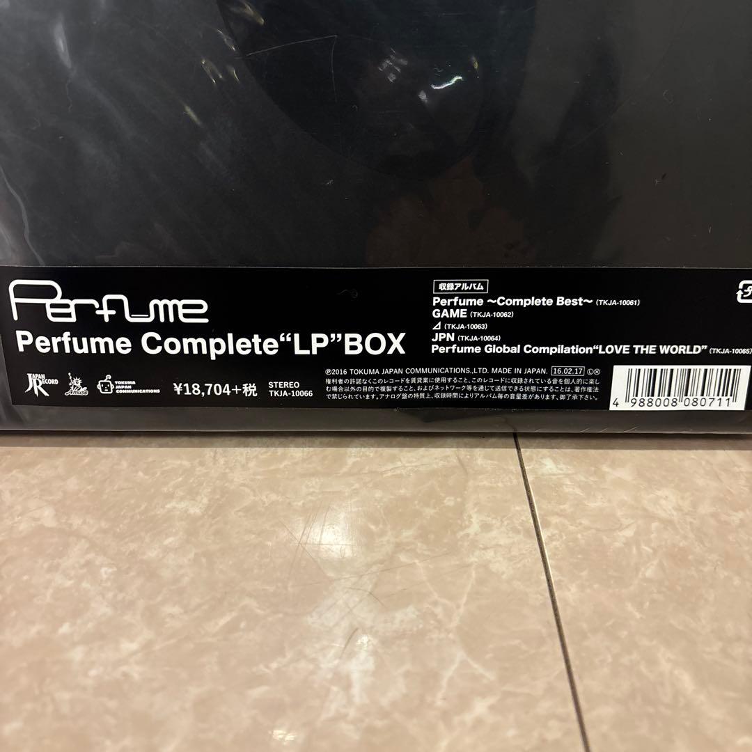 ★貴重★Perfume Complete”LP”BOX +α