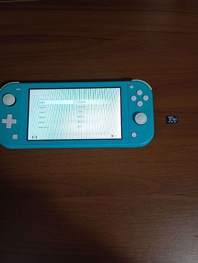 Switch Lite ターコイズ【ジャンク】 128GB microSD無し