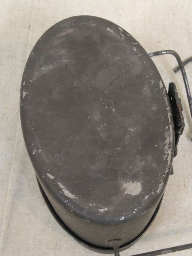 【訳あり】スウェーデン軍 ステンレス製飯盒 B